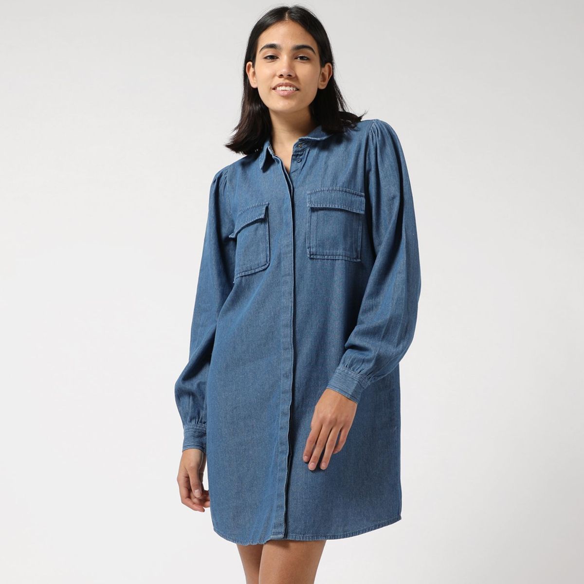 JACQUELINE DE YONG - Blusa Manga Larga Mujer 100% Algodón Jacqueline De Yong