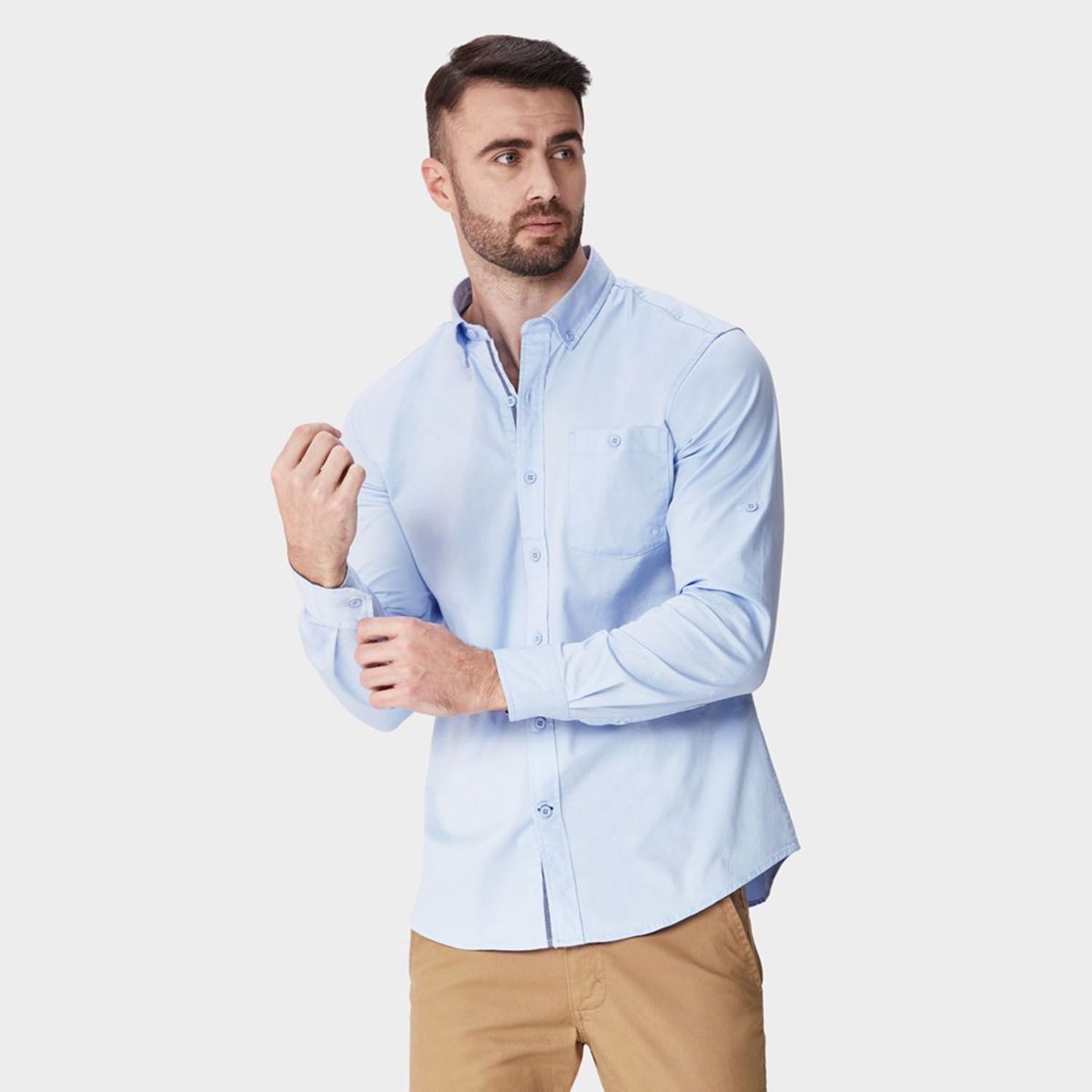 JOHN HOLDEN - Camisa Manga Larga Hombre