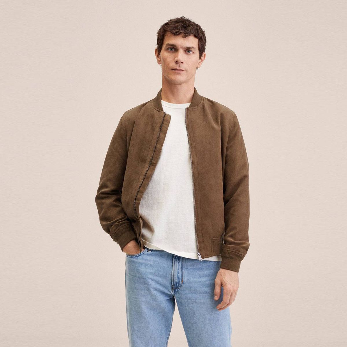 MANGO - Casaca Hombre Mango