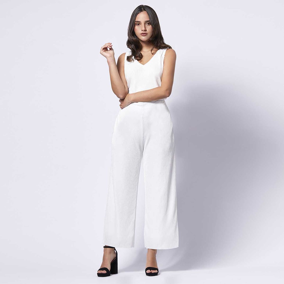 CAMILA VIALI - Palazzo  Camila Viali Drop Perla