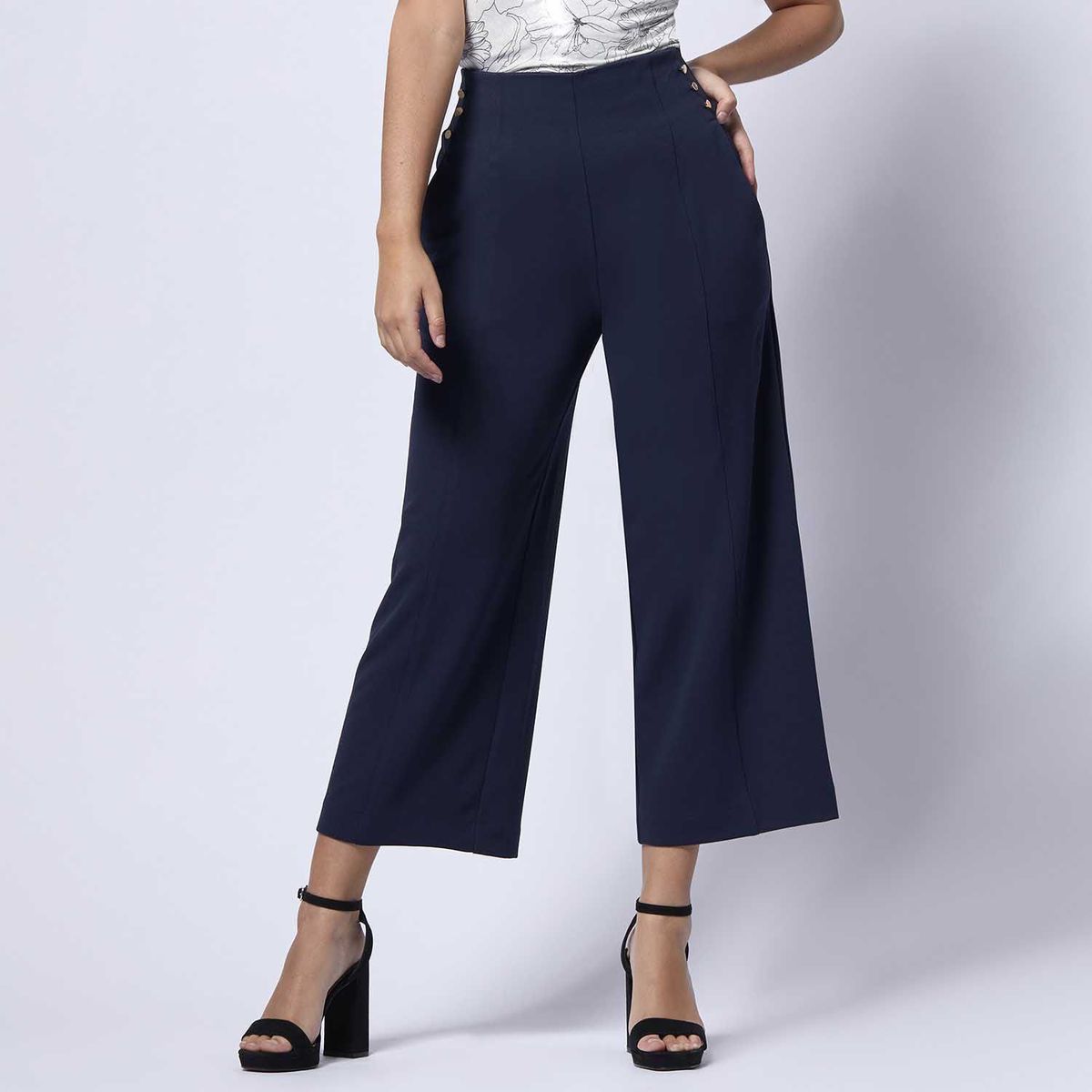 CAMILA VIALI - Palazo  Camila Viali Sasha En Azul