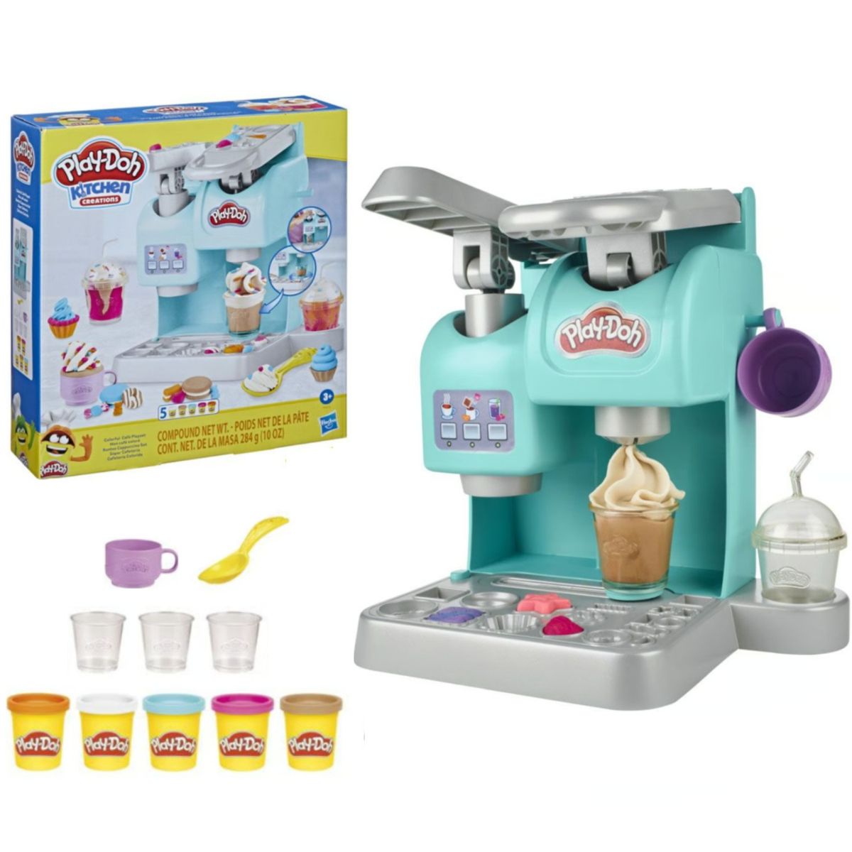 PLAY DOH - Masas Y Plastilinas Play Doh Kitchen Creations Colorida Cafetera