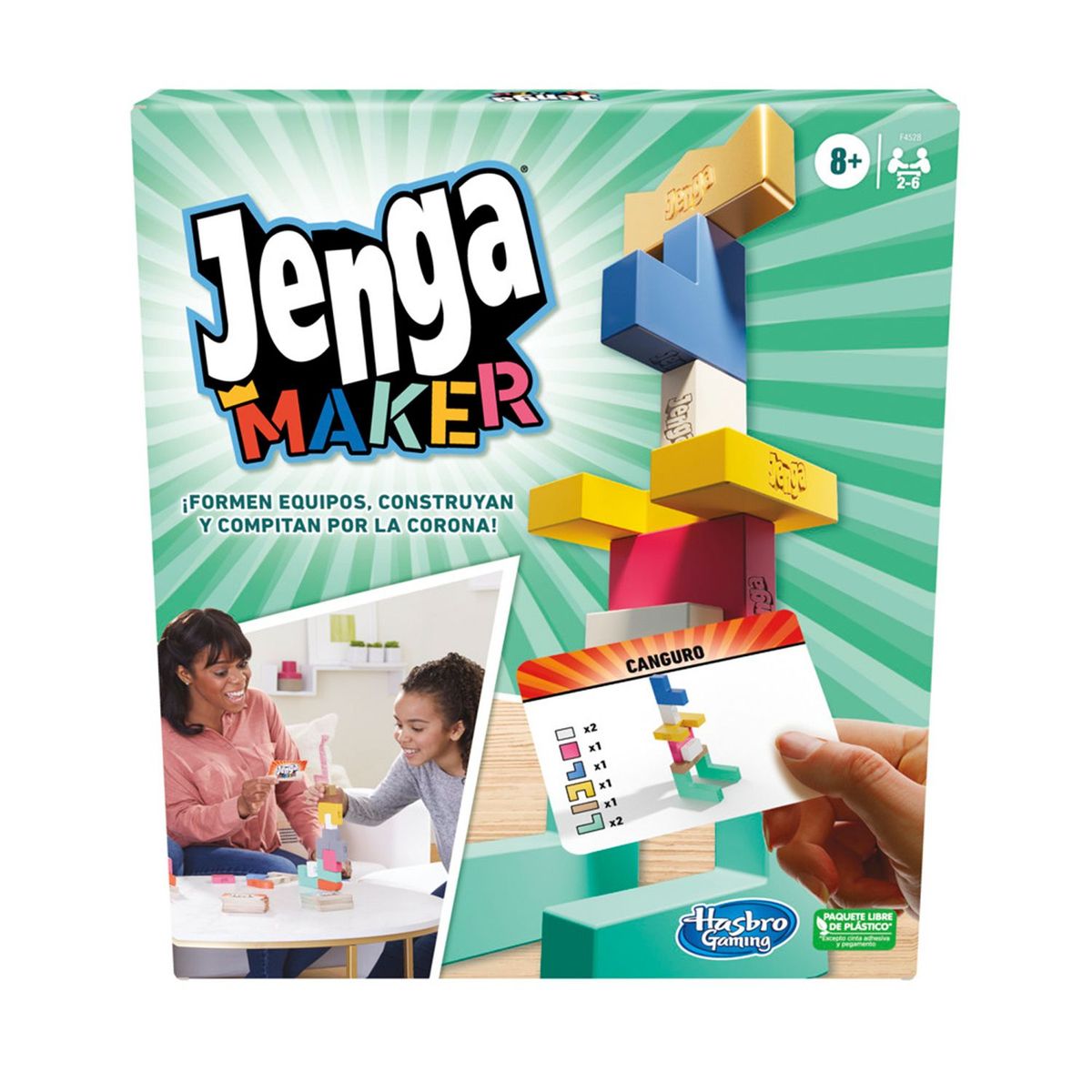 HASBRO - Juego de Mesa Hasbro Gaming Jenga Maker 