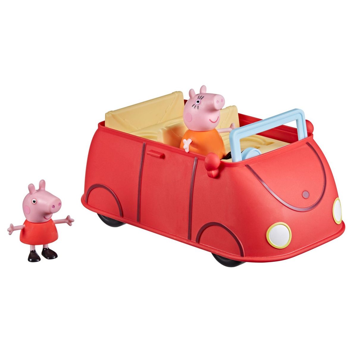 PEPPA PIG - Juguete Auto Rojo Familiar Peppa Pig