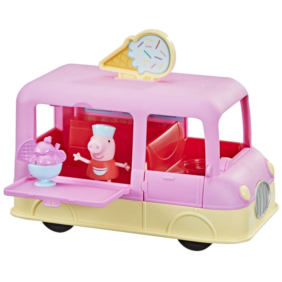 PEPPA PIG - Playset Juguete Helados de Peppa Pig