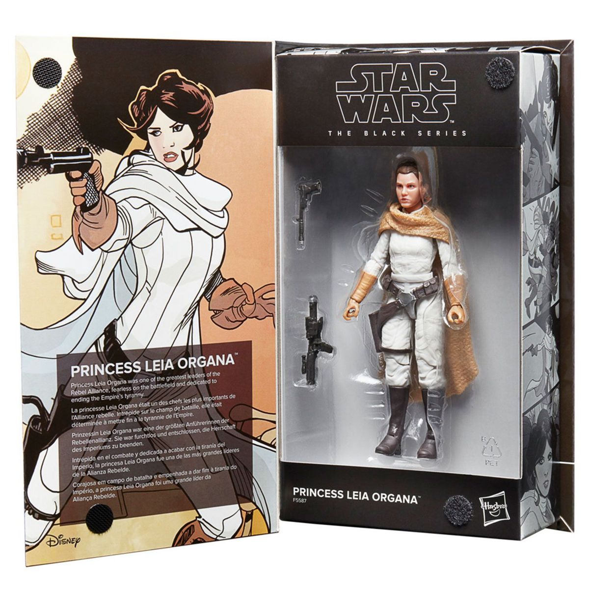 STAR WARS - Figura de Acción Star Wars The Black Series Princess Leia Organa