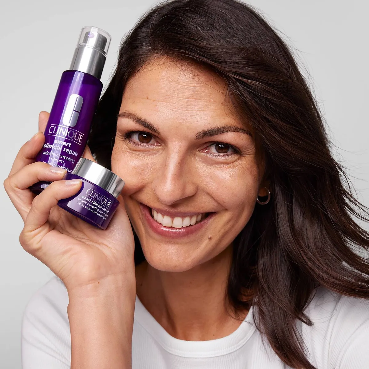 CLINIQUE - Contorno de ojos Smart Clinical Repair Wrinkle Correcting Eye Cream 15ml