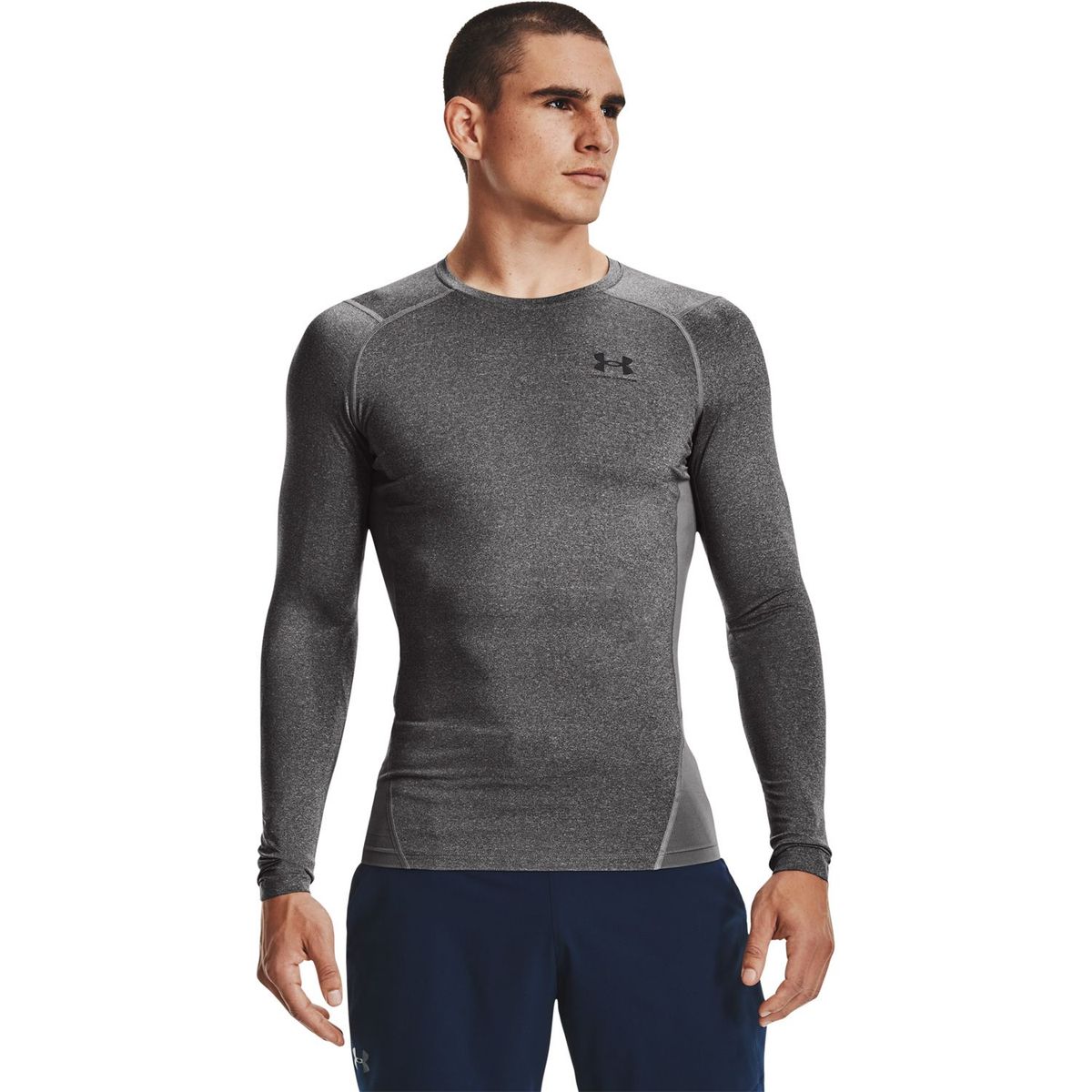 UNDER ARMOUR - Polo Deportivo ML HG Armour Comp Hombre