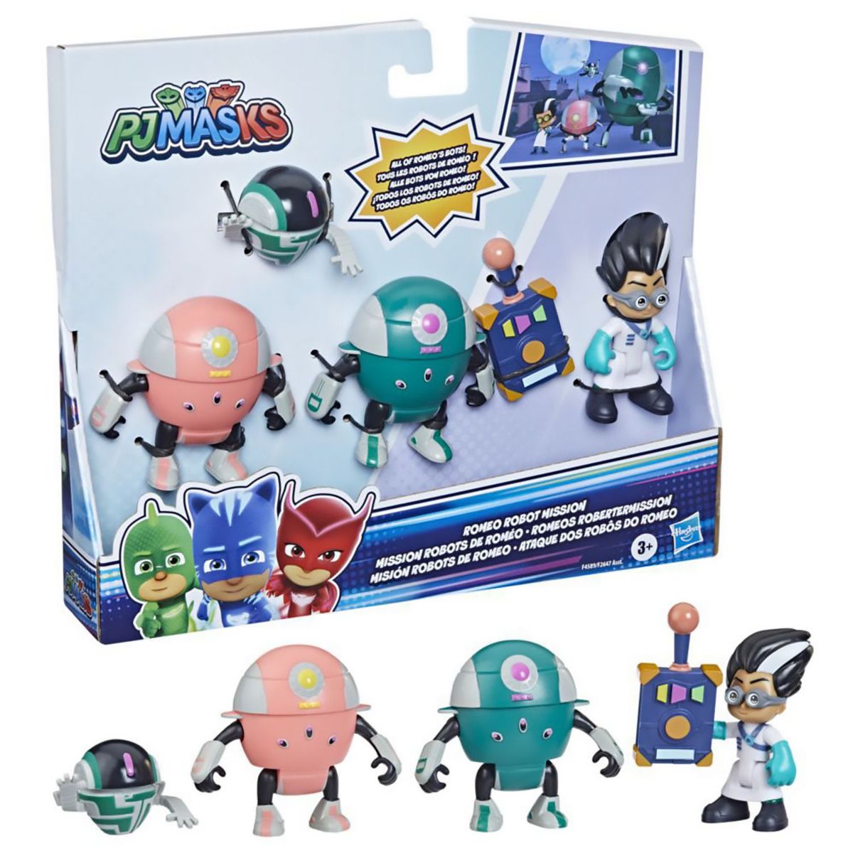 PJ MASKS - Juguete de Bebé PJ Masks Packs de Héroes vs. Villanos
