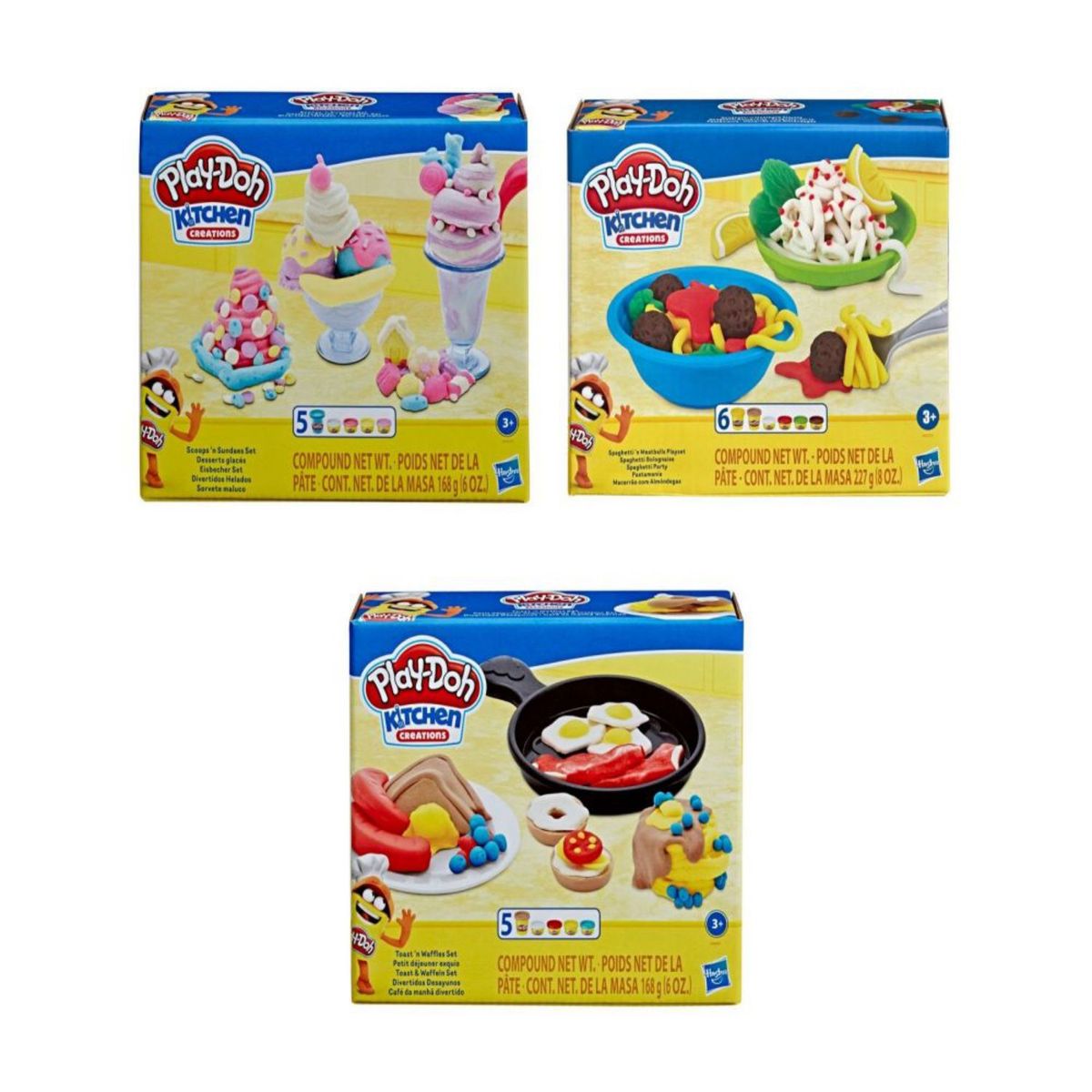 PLAY DOH - Masas y Plastilinas Kitchen Creations Kits de Cocina Aleatorio