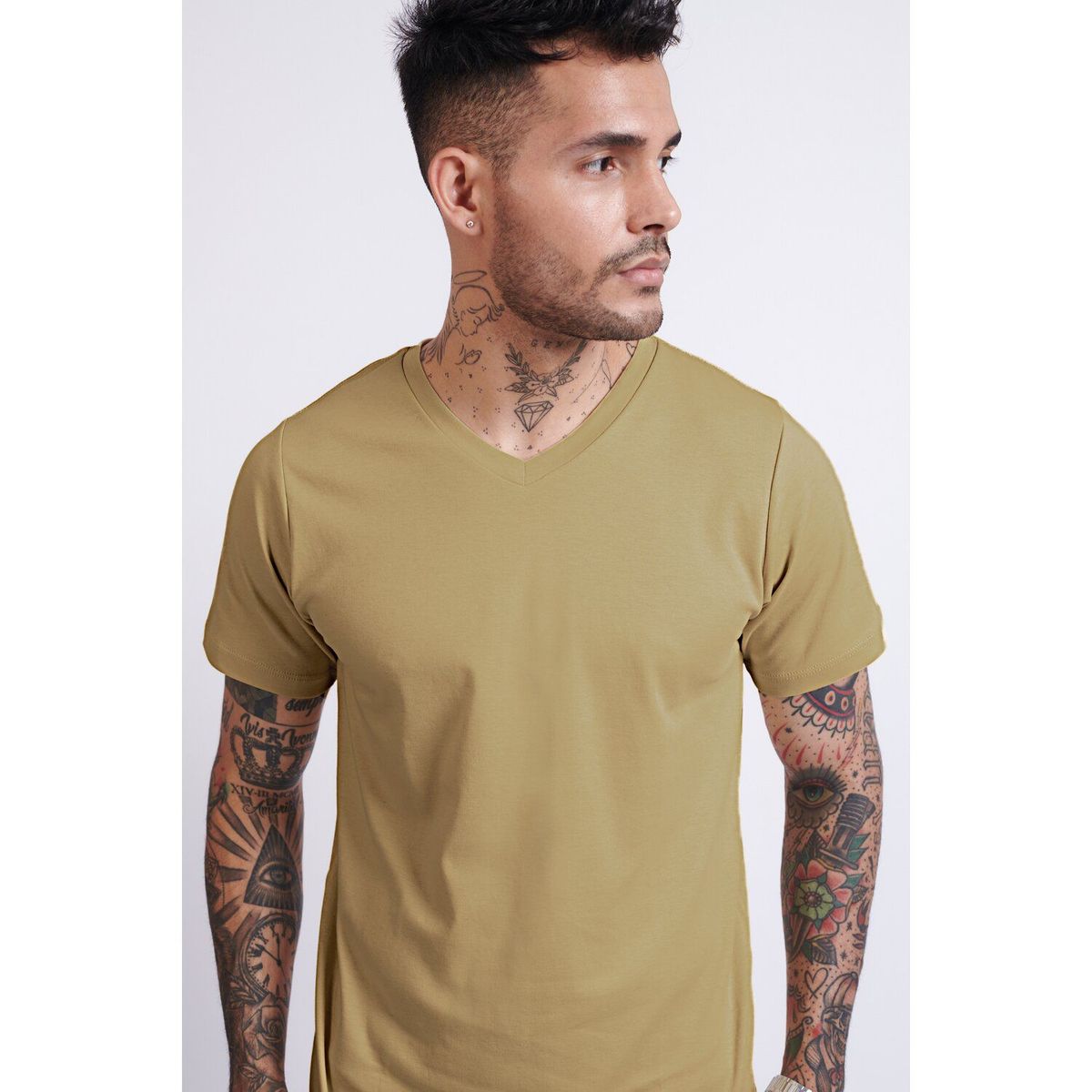 MADMEN - Polo Madmen Beige 100% Algodón Premium