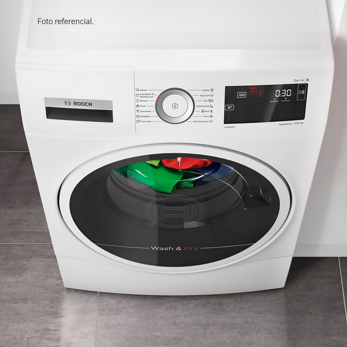 BOSCH - Lavaseca Wdu28560pe 10/6 Kg Bosch