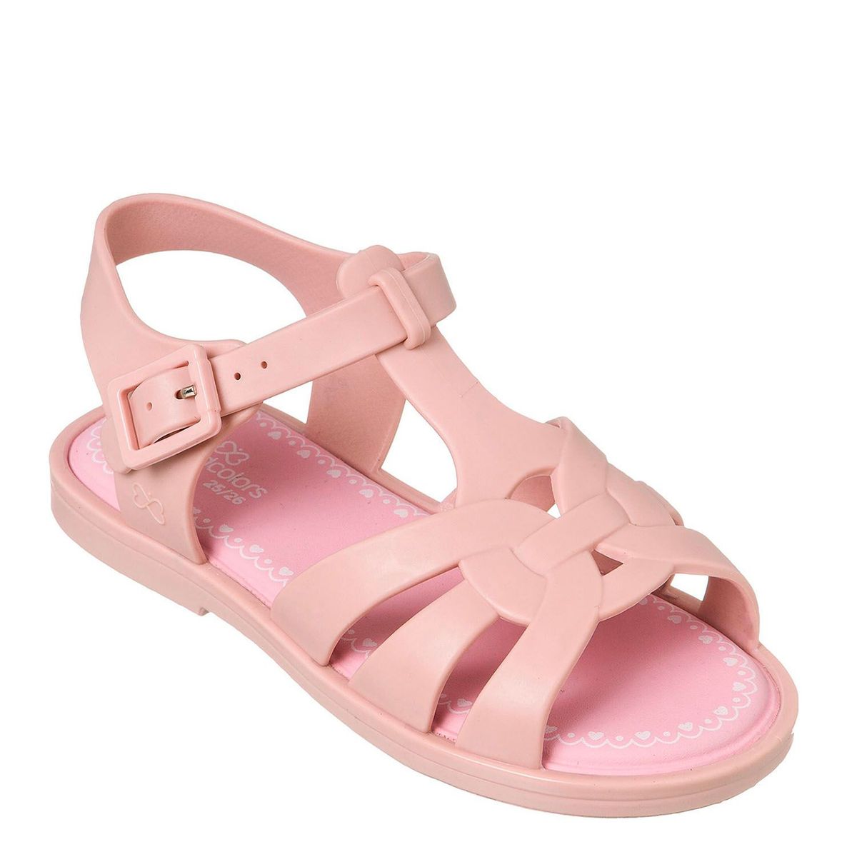 PICO Y PALA - Sandalia Trenza nude Niña Pico y Pala