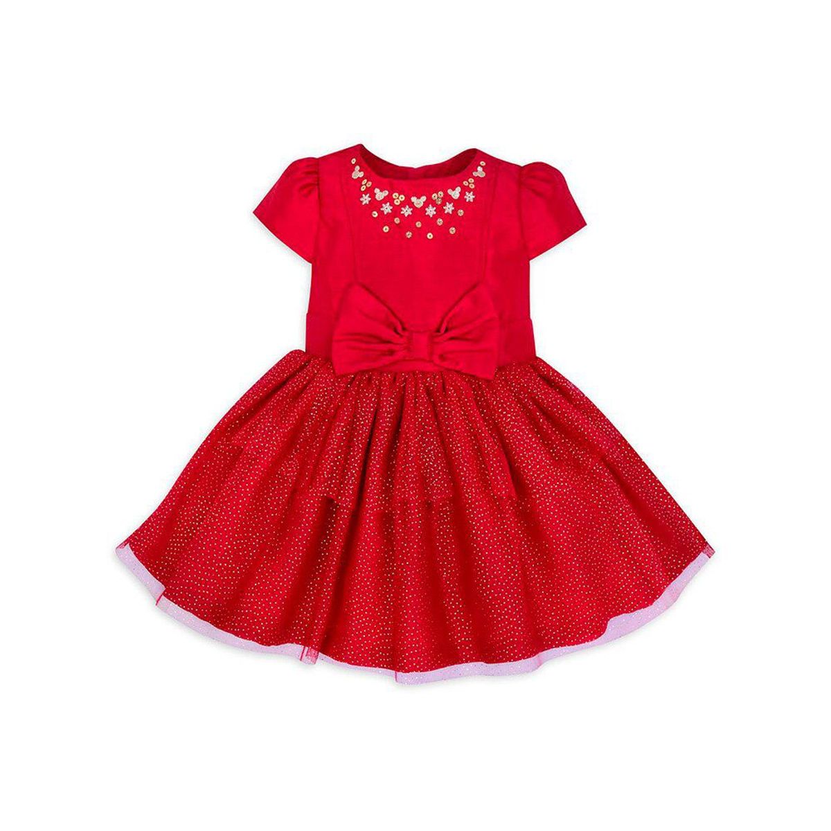 DISNEY - Vestido para Bebé Minnie Mouse Rojo