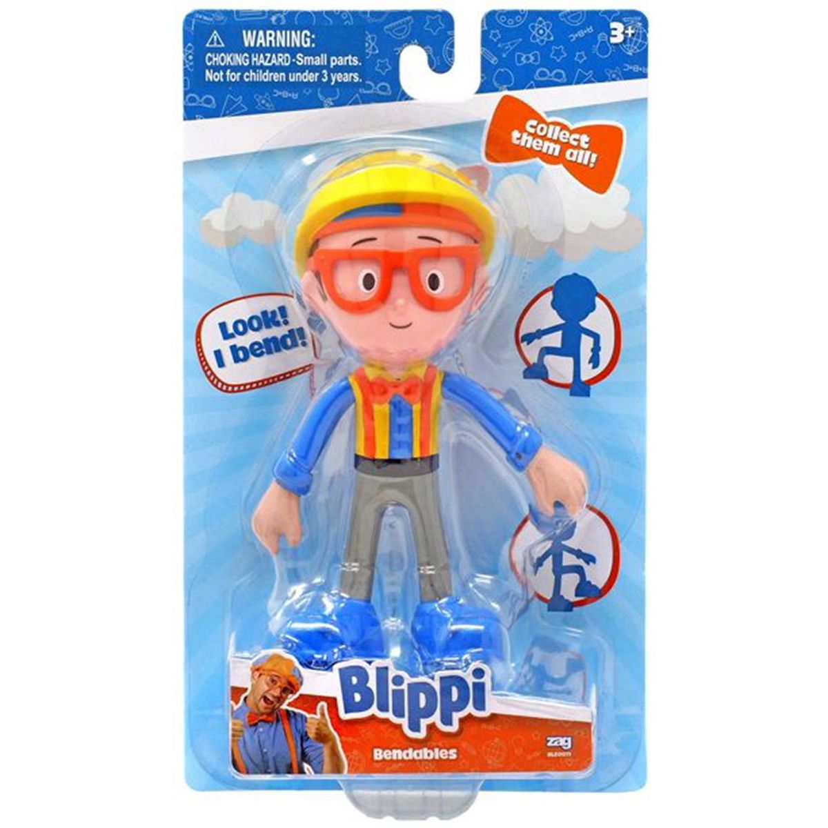 BLIPPI - Muñeco Figura Flexible