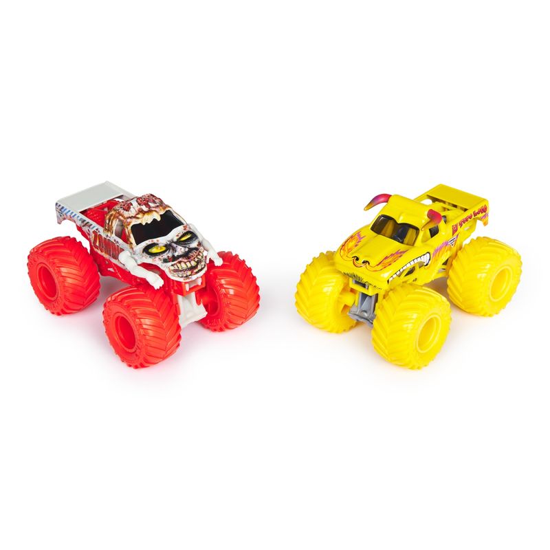 MONSTER JAM - Pack X2 Vehiculos Escala 1:64 Monster Jam