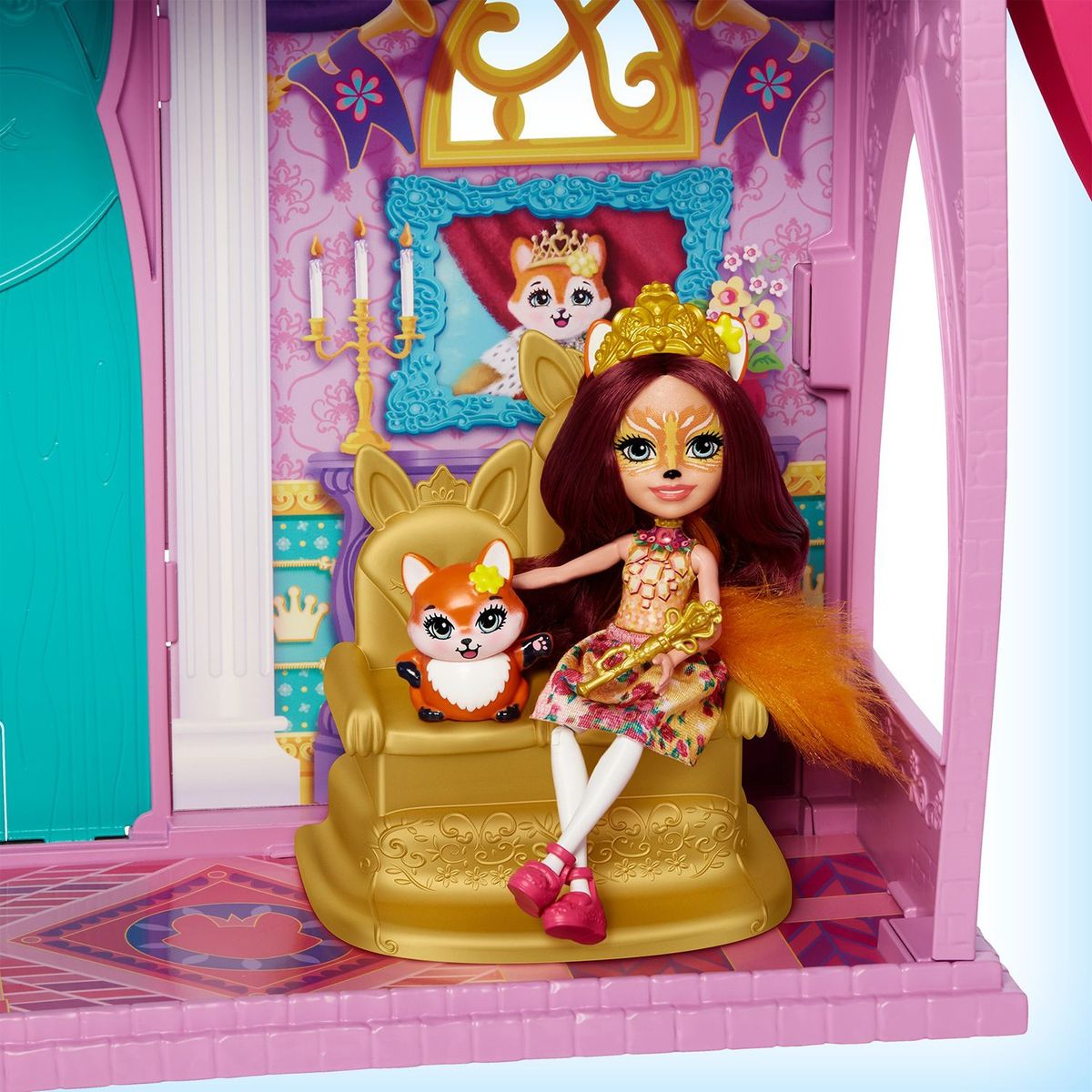 ENCHANTIMALS - Set de Muñecos Castillo Real Enchantimals