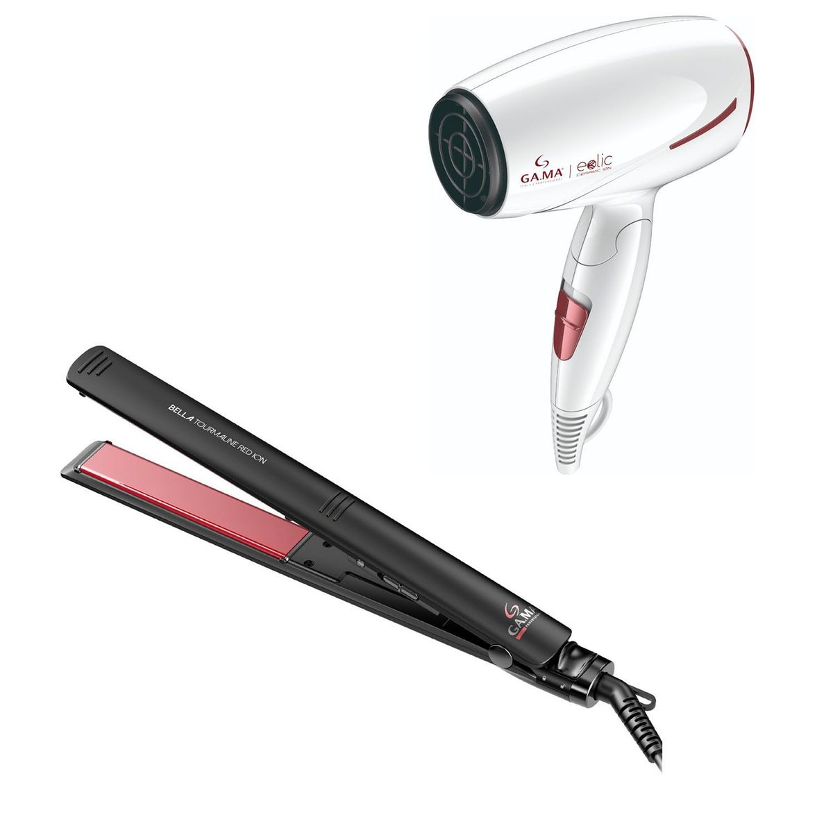 GAMA - Pack Alisadora BELLA + Secadora EOLIC GAMA