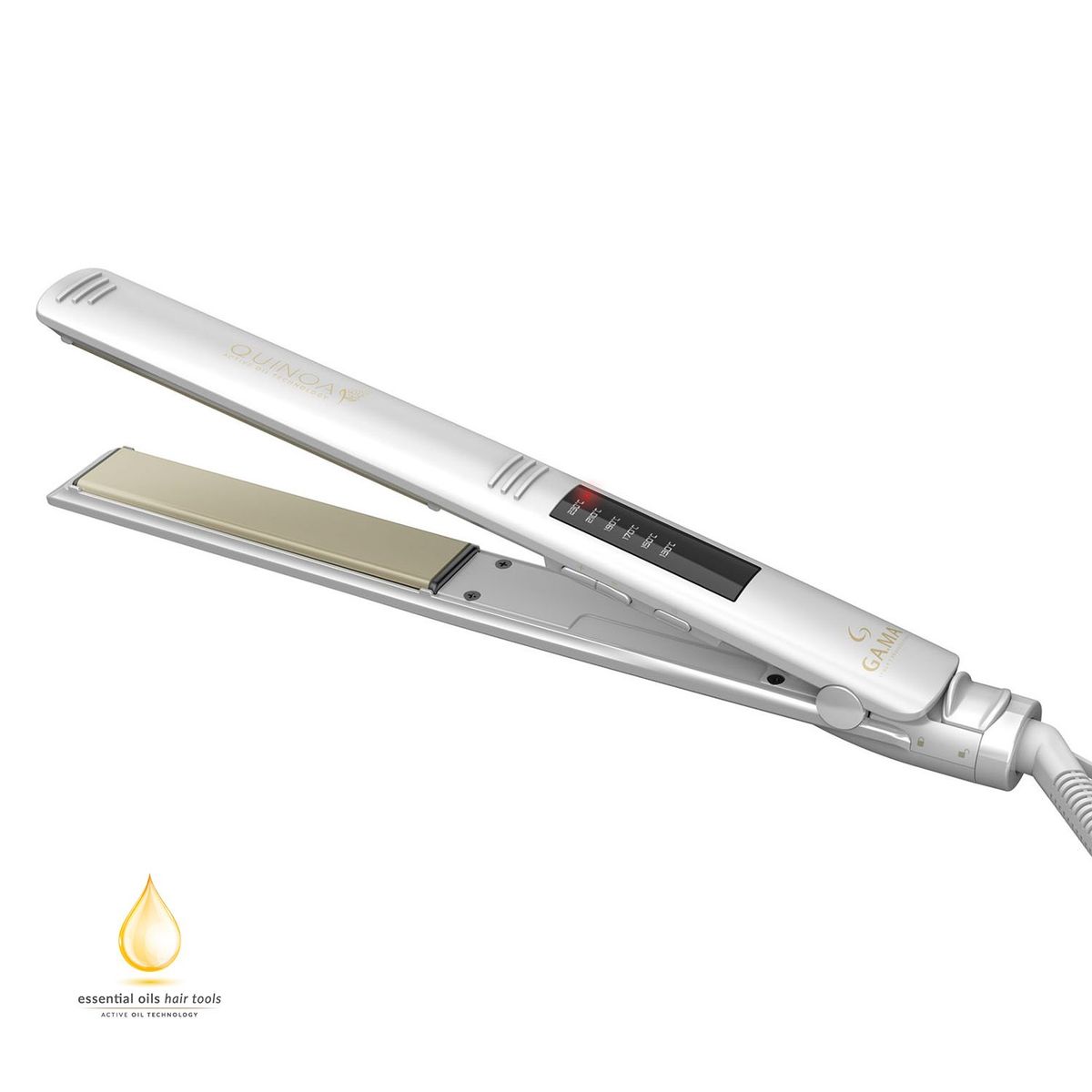 GAMA - Plancha alisadora Elegance LED QUINOA GAMA