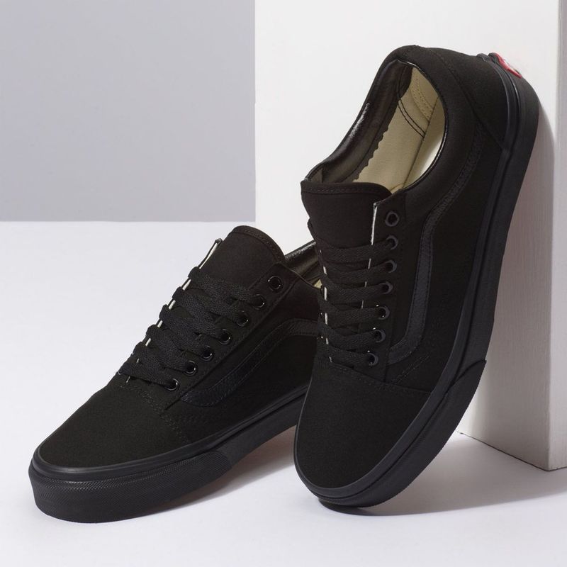 Zapatillas Urbanas Mujer Old Skool Vans Negro VANS