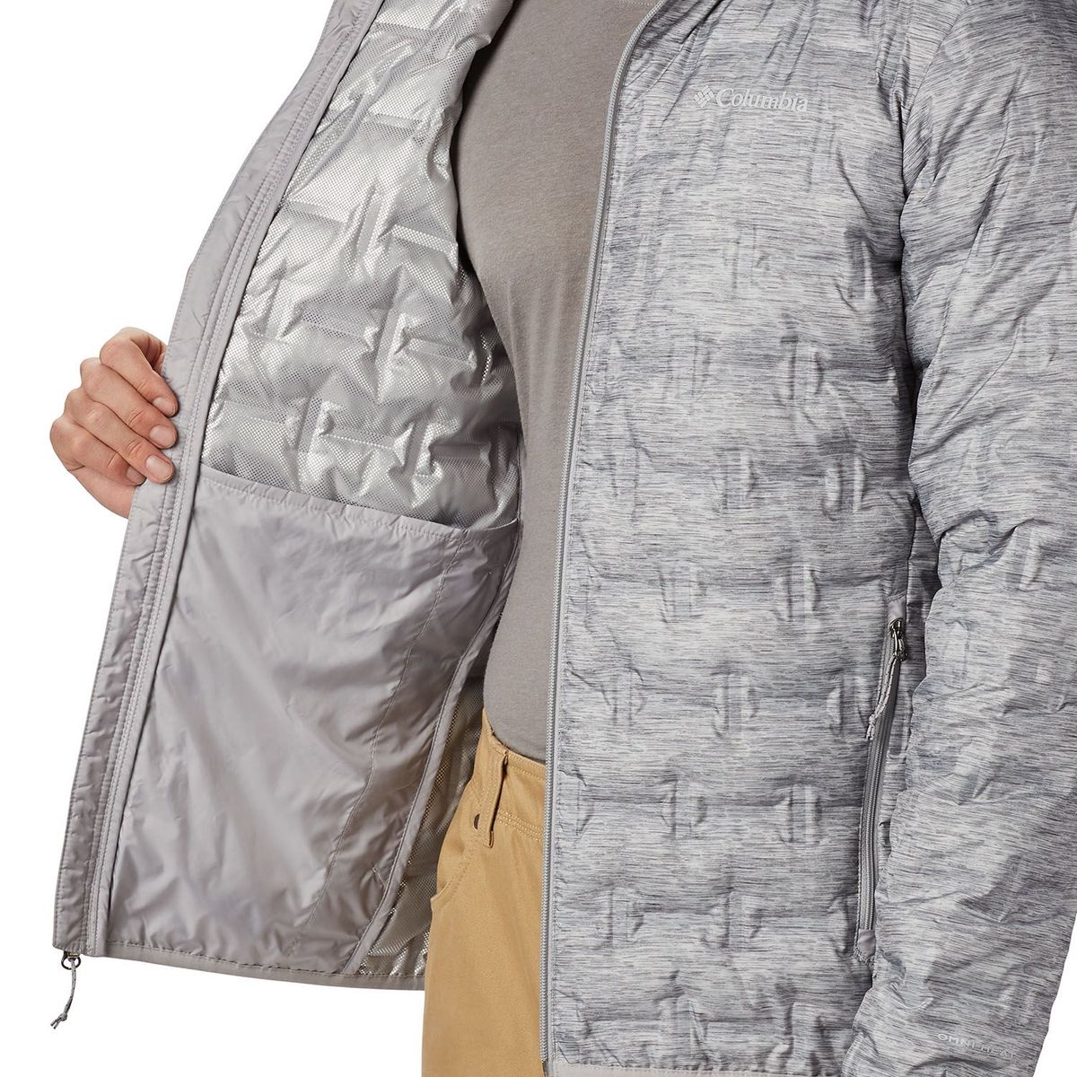 COLUMBIA - Casaca Columbia Hombre Plumas Delta Ridge Down