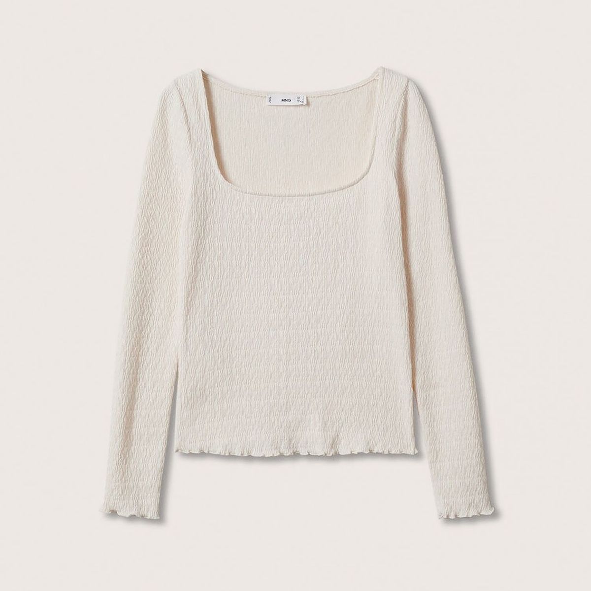 MANGO - Polo Manga Larga Mujer Mango