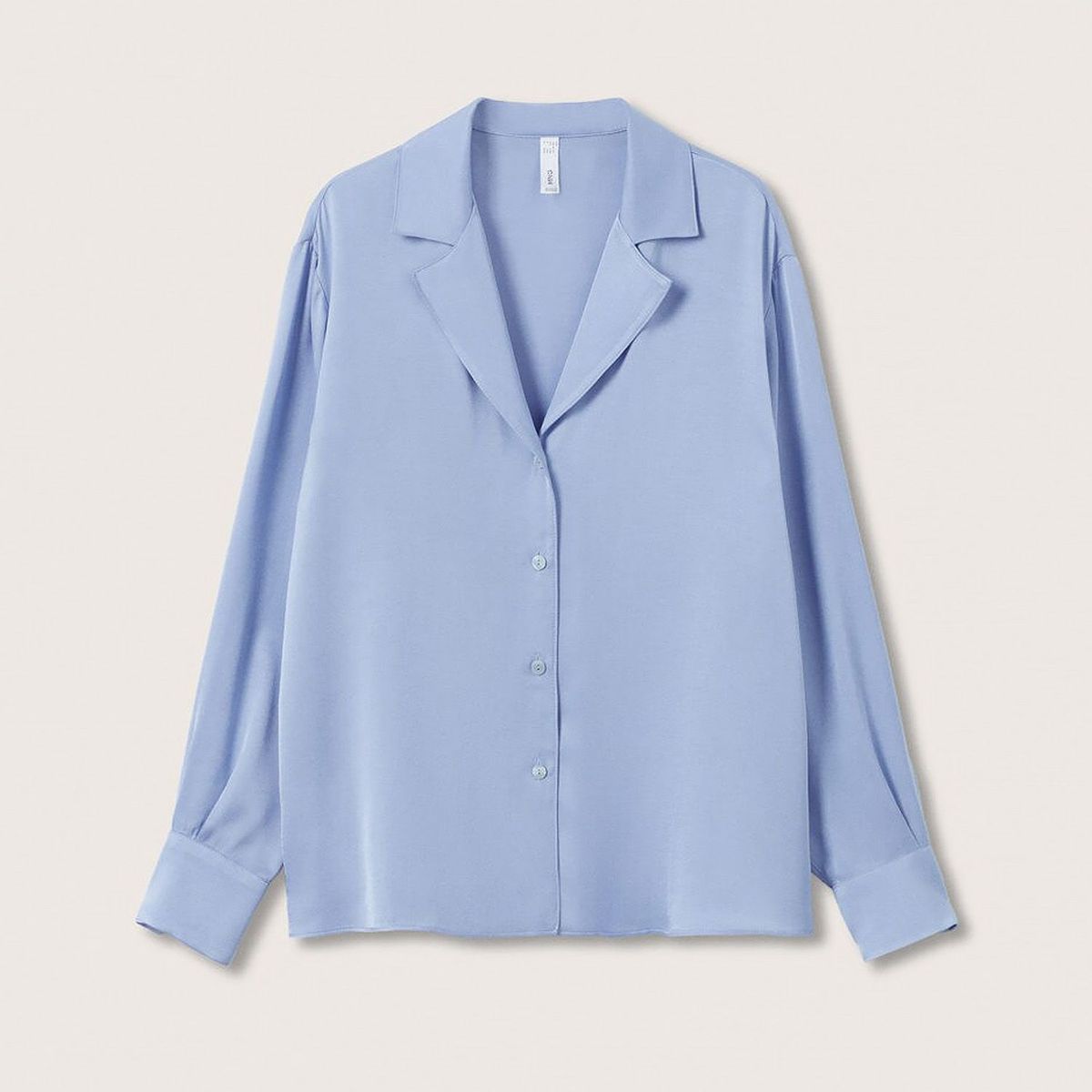 MANGO - Blusa Manga Larga Mujer