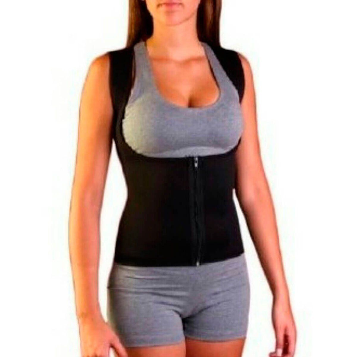 MEGIM - Chaleco Térmico Cierre Neopreno Premium Mujer