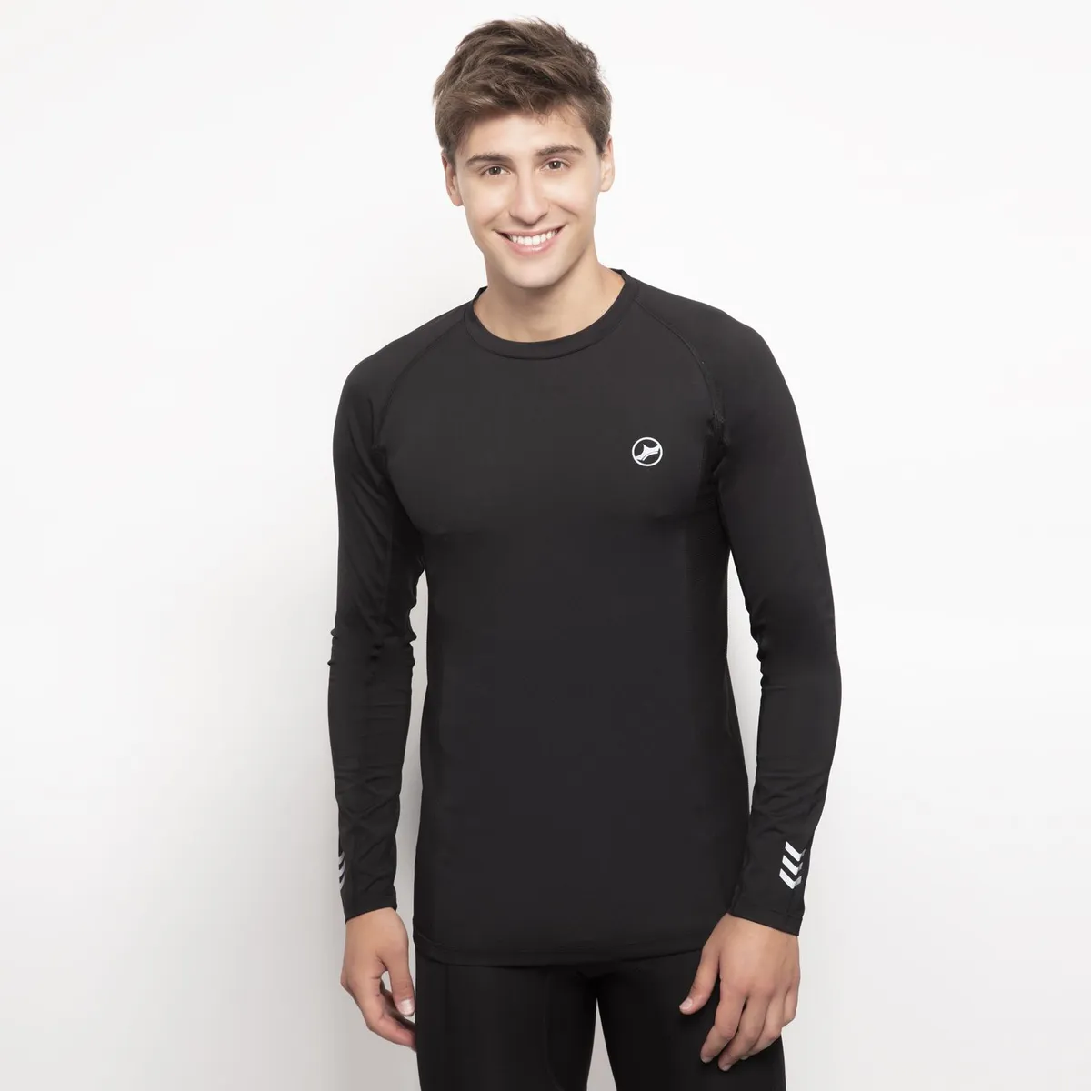 PALMERS - Camiseta Manga Larga Microfibra Hombre