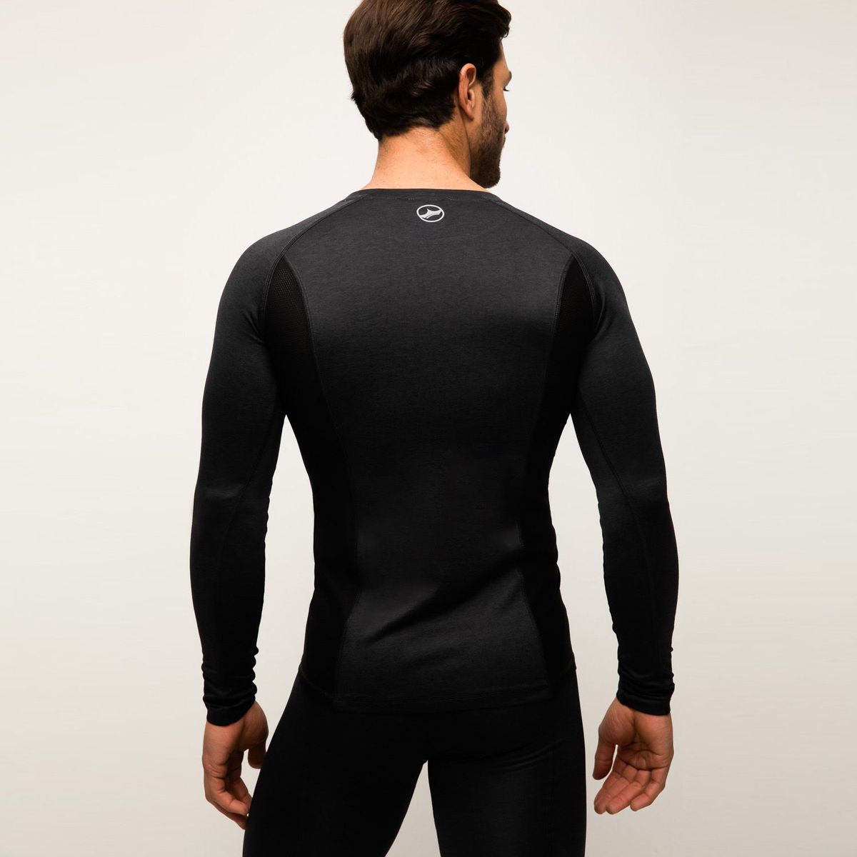 PALMERS - Camiseta Manga Larga Microfibra Hombre