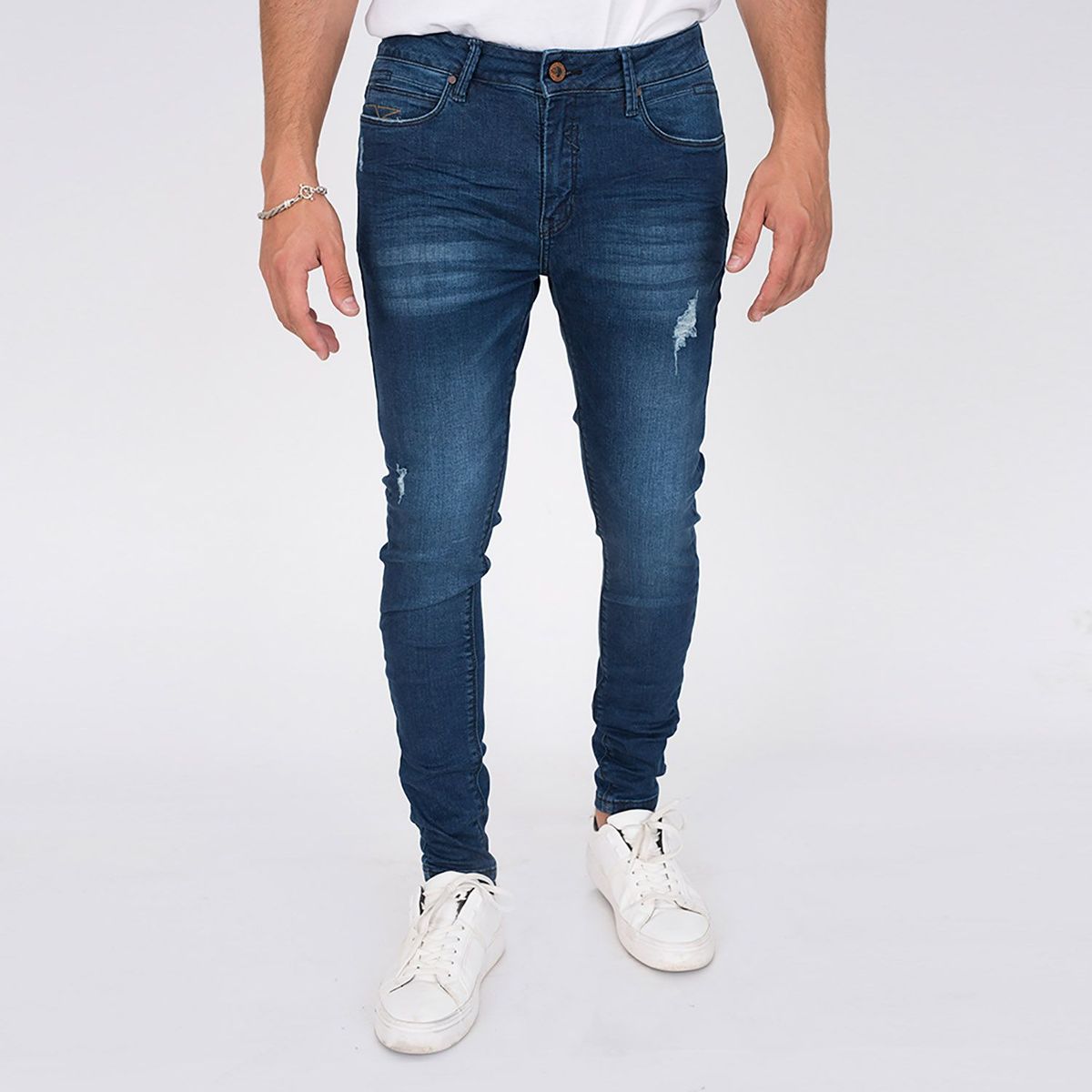 ROCK AND RELIGION - Pantalón Jean Hombre