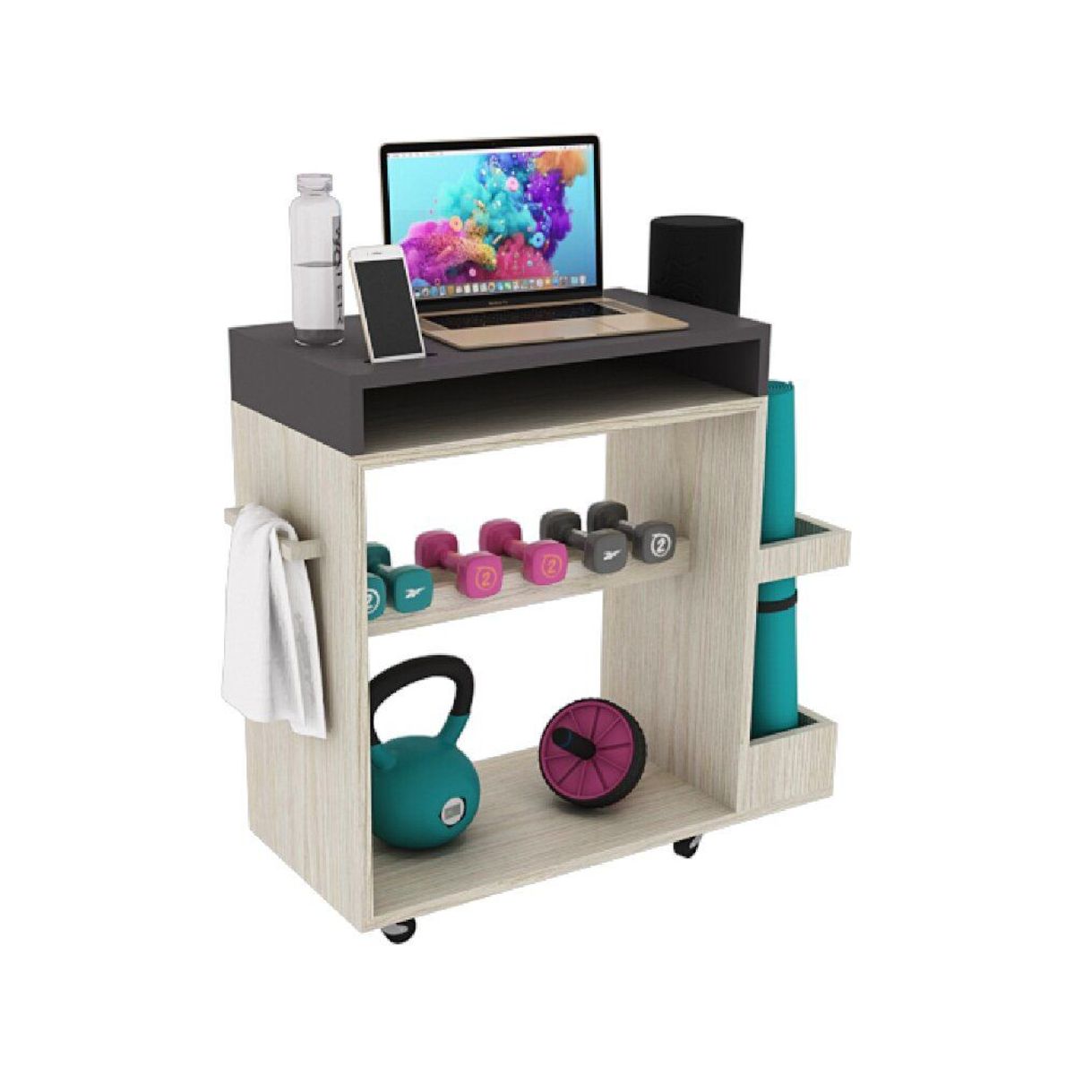 LUCANAS FURNITURE - Organizador de Gimnasio