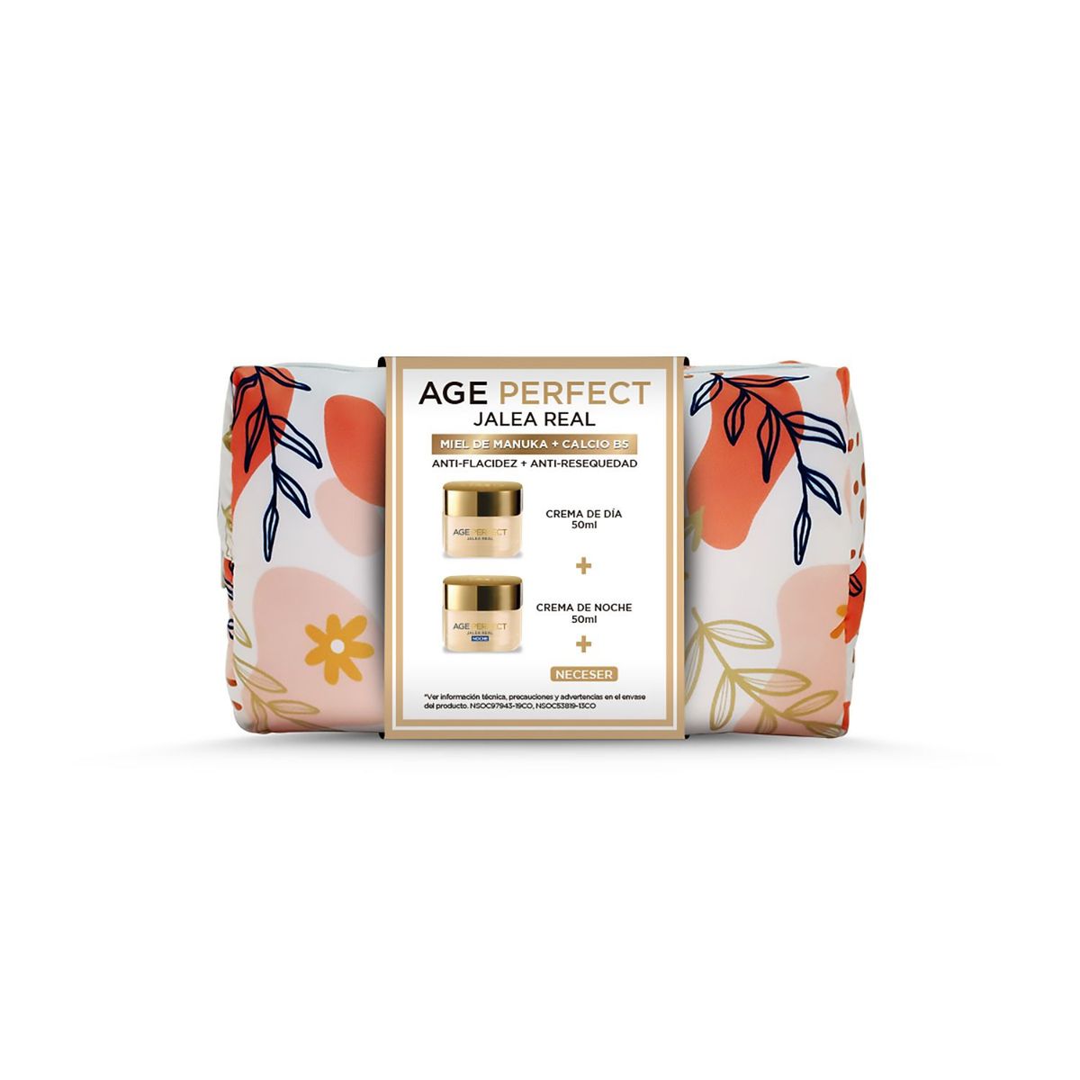 LOREAL PARIS - Set anti-arrugas Age Perfect crema día 50 ml + crema noche 50 ml L'Oréal Paris Skin Care