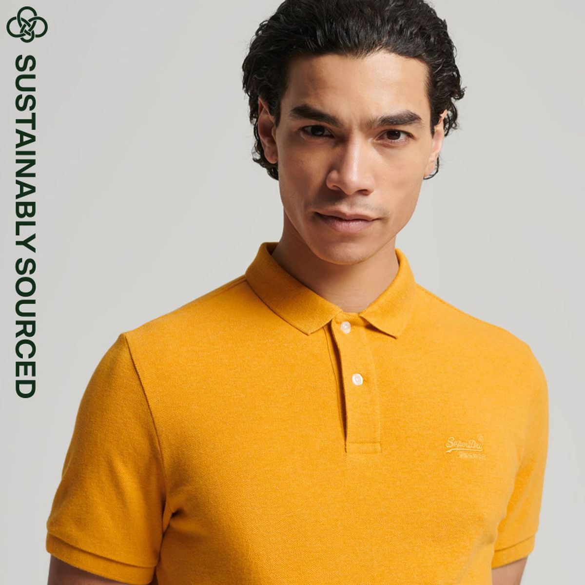 SUPERDRY - Polo Manga Larga Hombre Superdry