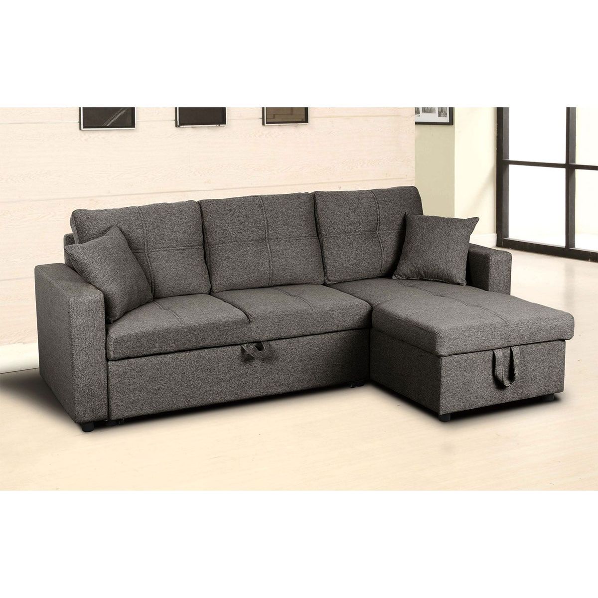 COLINEAL - Sofá Cama Drey 3 Cuerpos 2 Plz