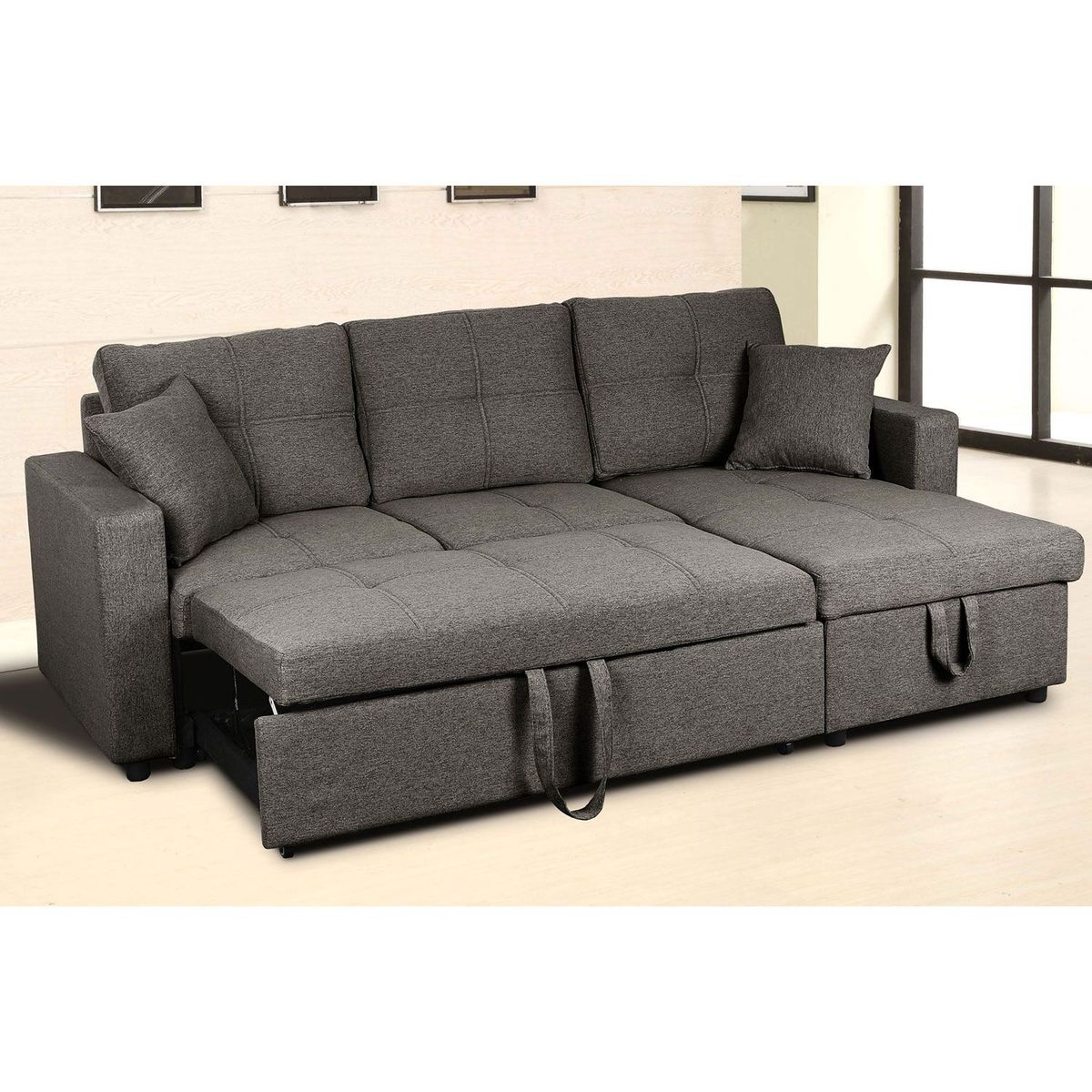 COLINEAL - Sofá Cama Drey 3 Cuerpos 2 Plz