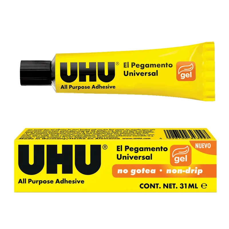 UHU - Pegamento Uhu Pegalotodo Gel x31 ml