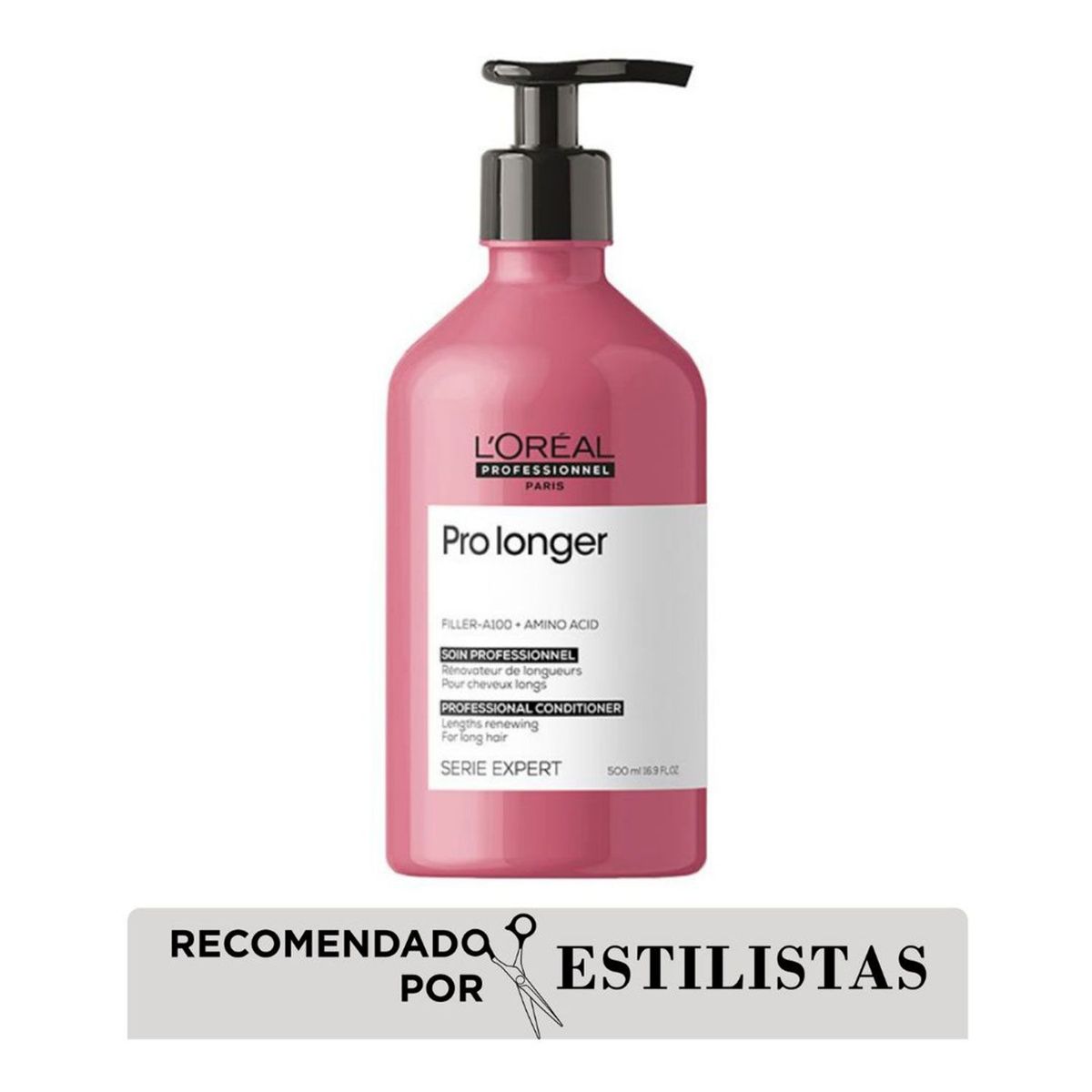 LOREAL PROFESSIONNEL - Acondicionador Pro Longer para cabello más largo y fuerte 500 ml