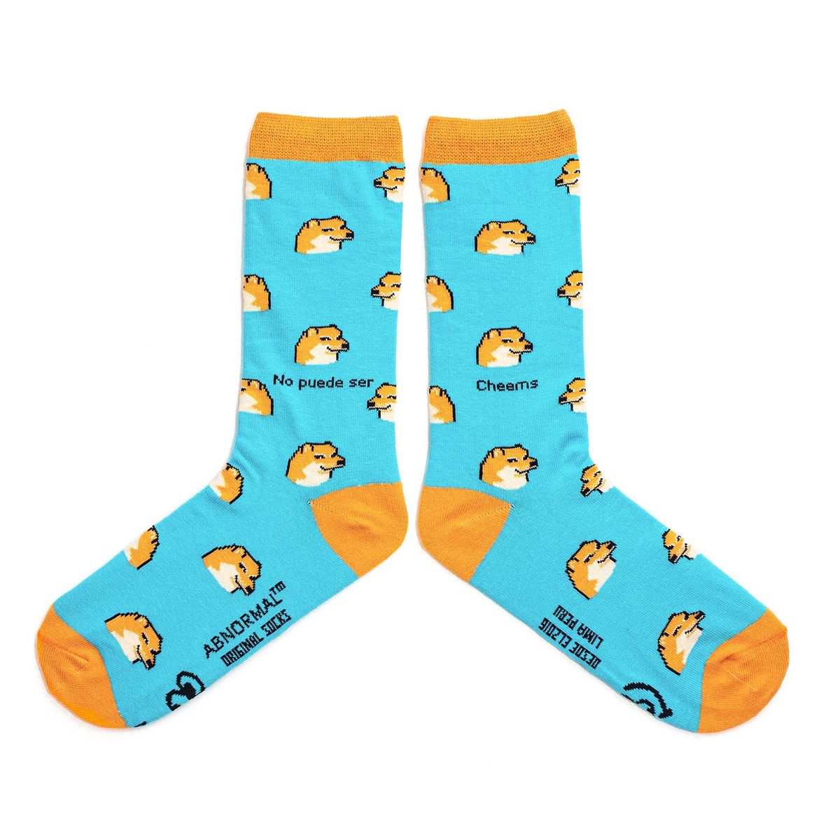 ABNORMAL SOCKS - MEDIAS LARGAS PERRO CHEEMS