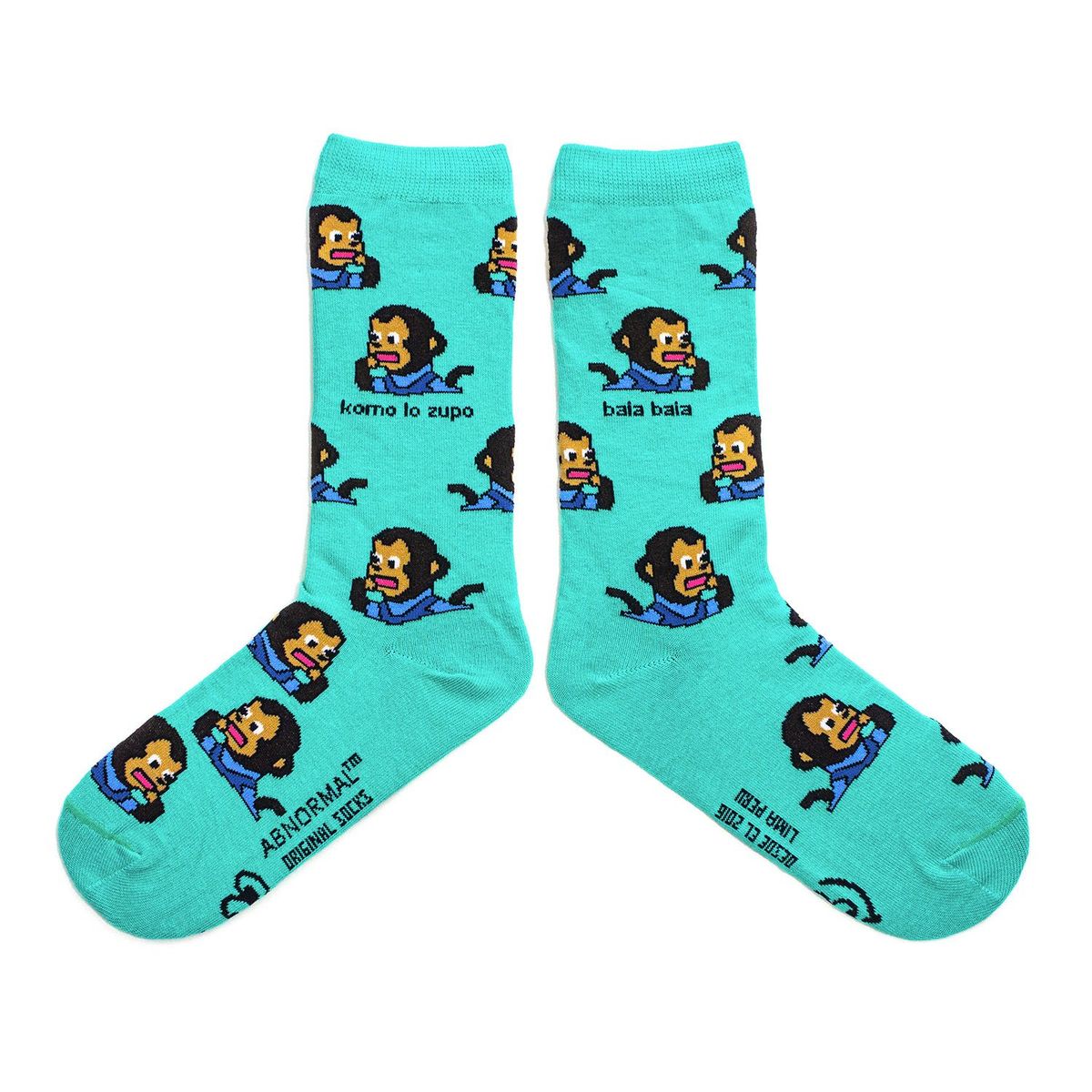 ABNORMAL SOCKS - MEDIAS LARGAS MONO MEME