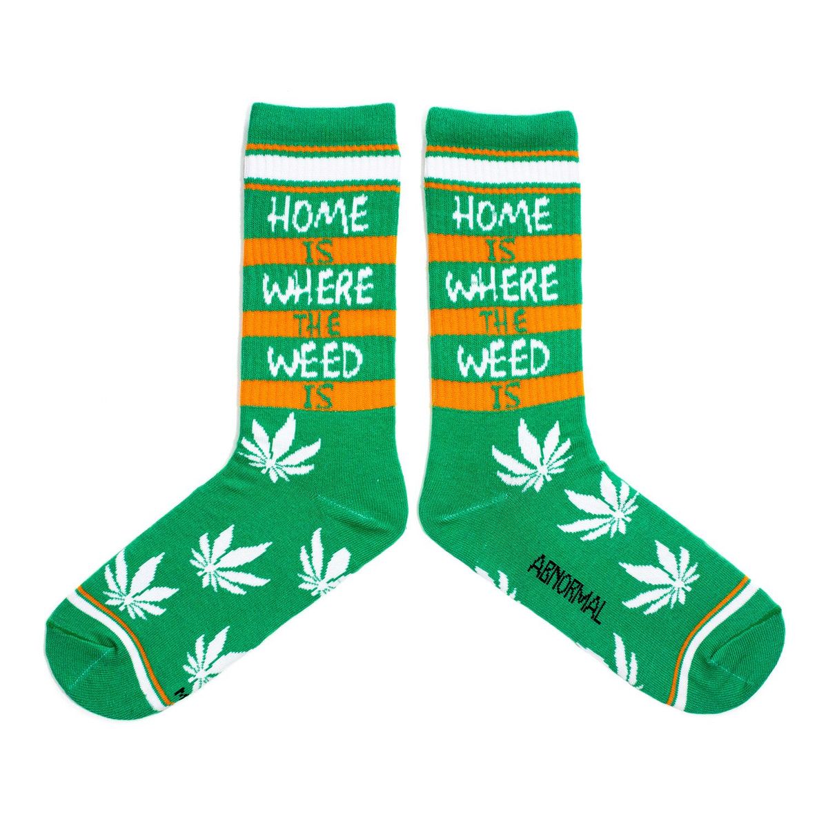 ABNORMAL SOCKS - MEDIAS LARGAS WEED HOME