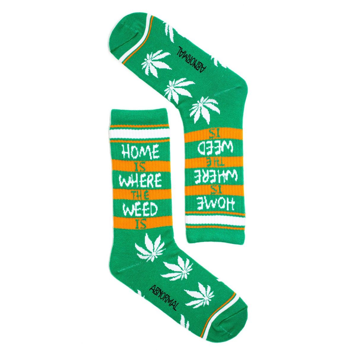 ABNORMAL SOCKS - MEDIAS LARGAS WEED HOME