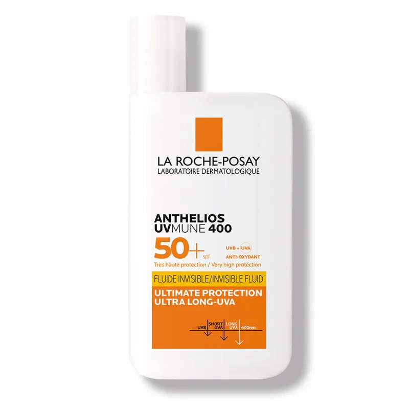 LA ROCHE POSAY - Protector Solar Anthelios UVMune 400 Fluido Invisible FPS 50+ 50ml