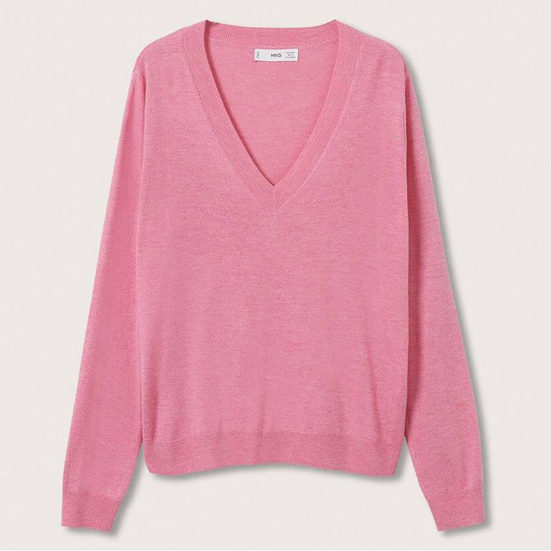 MANGO - Chompa Casual Mujer Mango