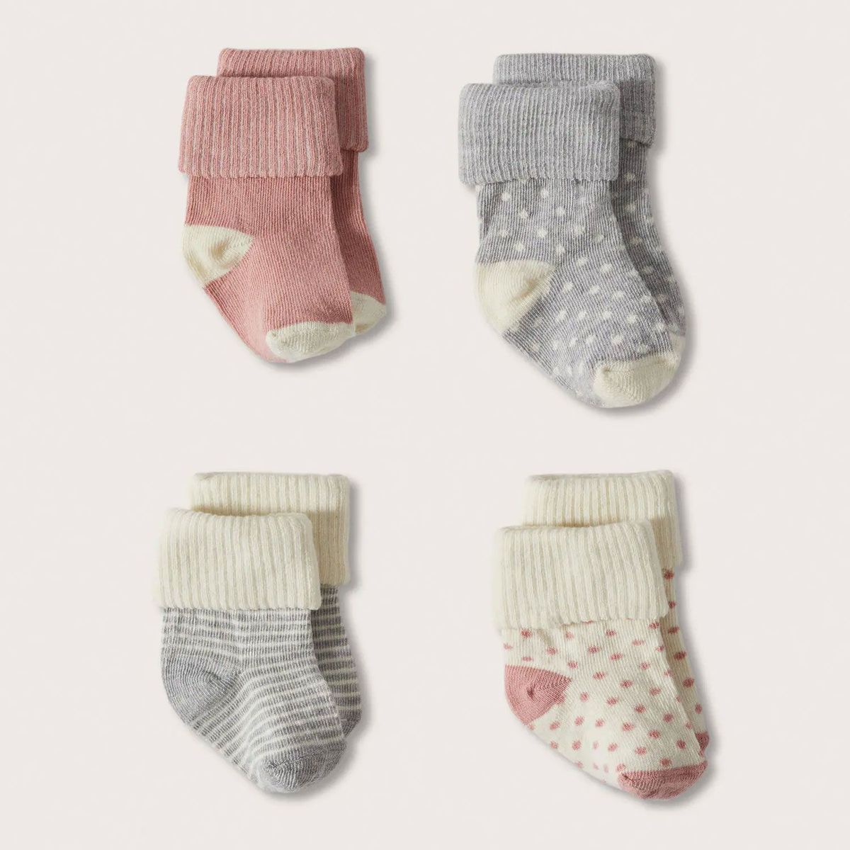 MANGO KIDS - Medias Algodón Bebé niña