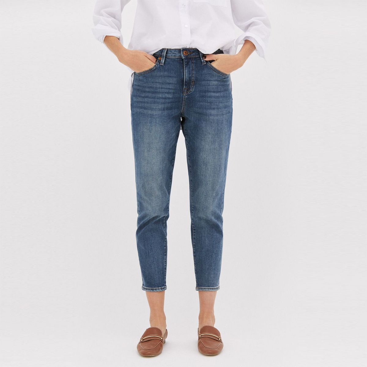 CORTEFIEL - Jean Mom Mujer Cortefiel