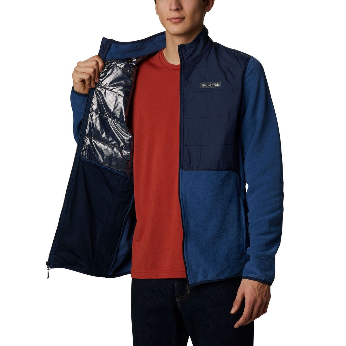 COLUMBIA - Parka Fle Basin Butte Flee Hombre