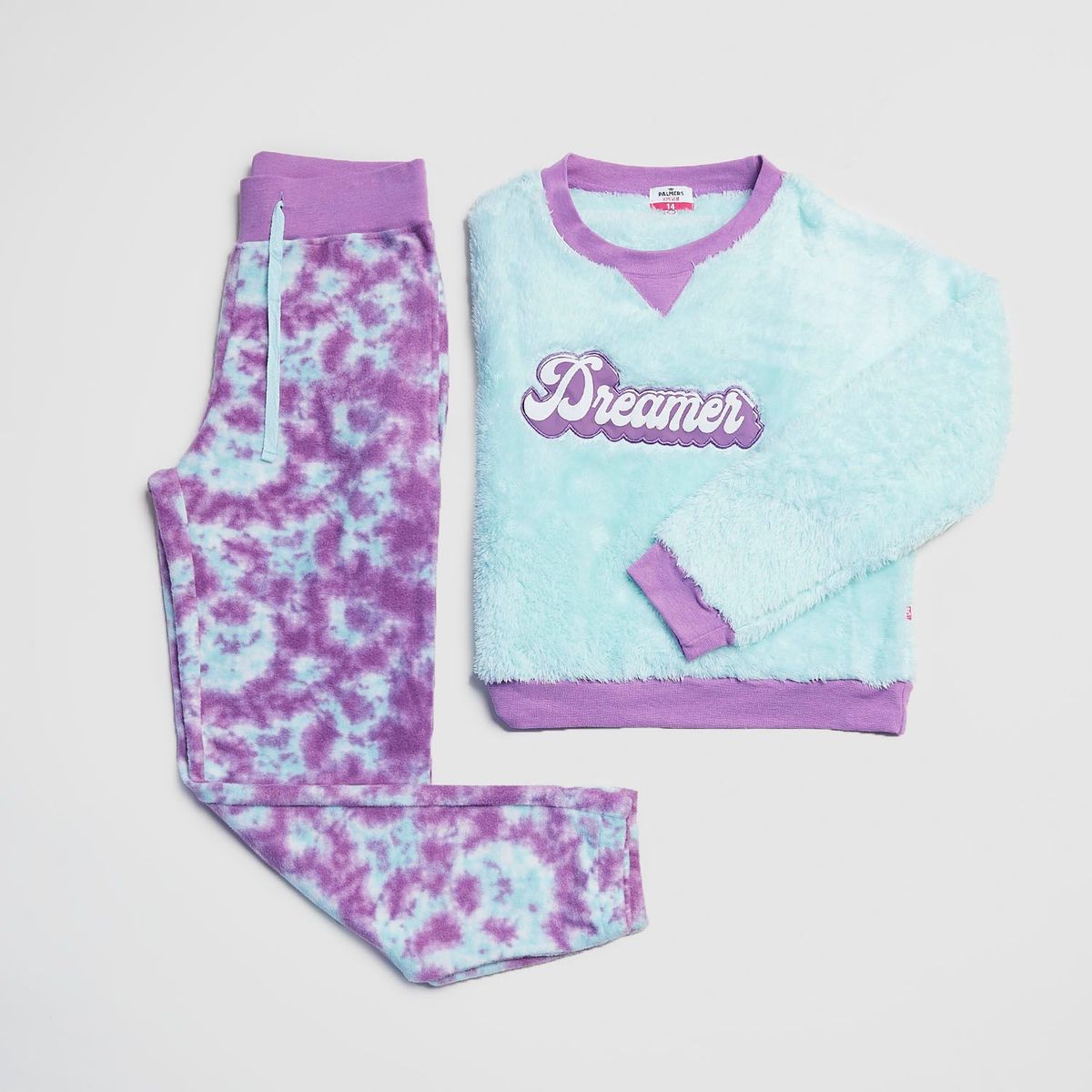 PALMERS - Pijama Coral Fleece Palmers Niña