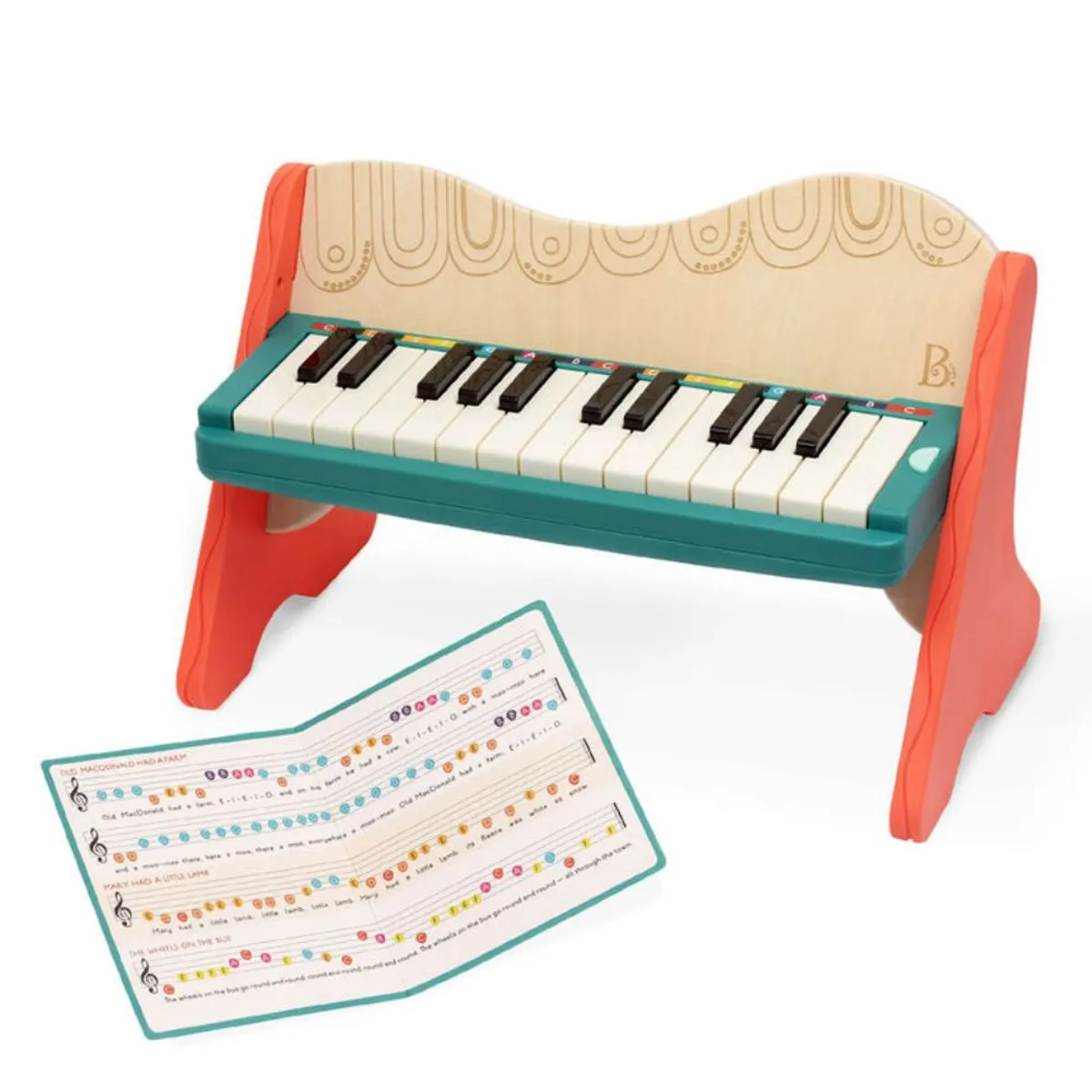 B TOYS - Juguete Musical Piano de Madera