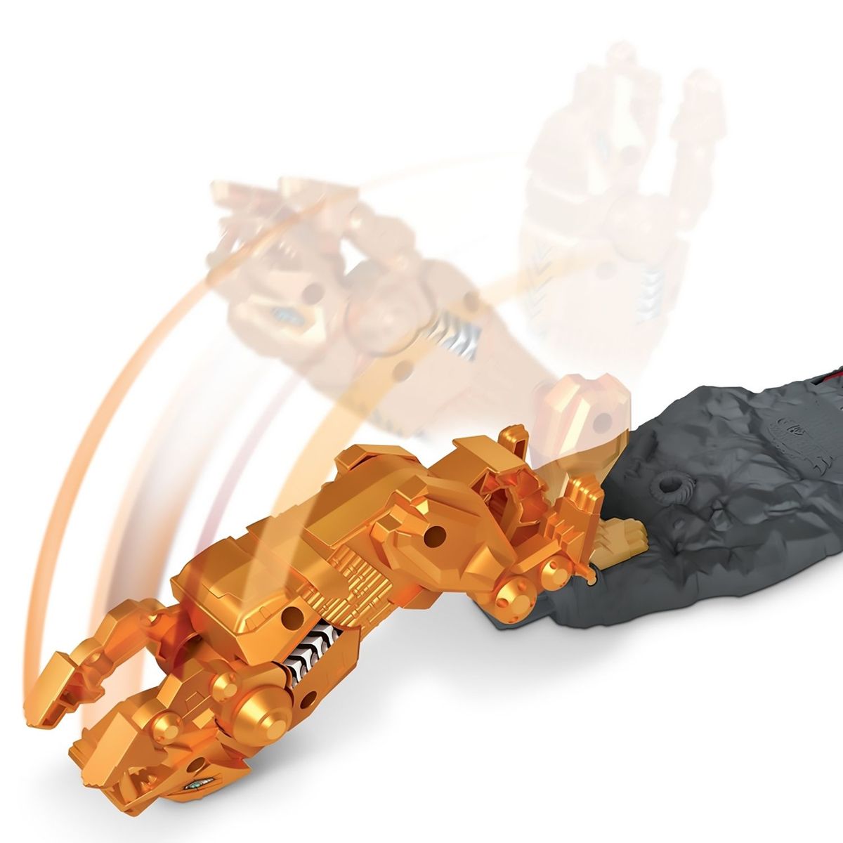 HOT WHEELS - Pista de Carros Monster Trucks Ataque de Diente de Sable